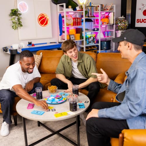 MrBeast Game, The Ultimate Party Game for Friends - Timed Stunts | Spin the wheel, draw Challenge, Duel, Party, or Side Quest cards, group games for adults