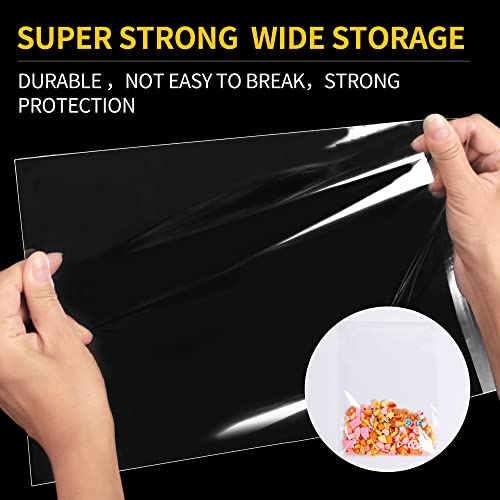 A4 Clear Self-adhesive Bags 100 Pack, 22x30CM Self Sealing Cellophane Display Bag/Sealable Bags, Food Safe, A4 Cello Bags OPP for Cookies,Cards,Envelopes,Pictures