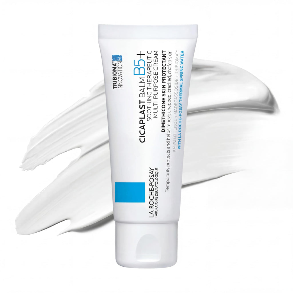 La Roche-Posay Cicaplast Balm B5, Barrier Repair Cream for Dry Skin | Skin healing cream with centella asiatica, shea butter & panthenol. Multi-purpose face, body & hand balm. Baby safe.