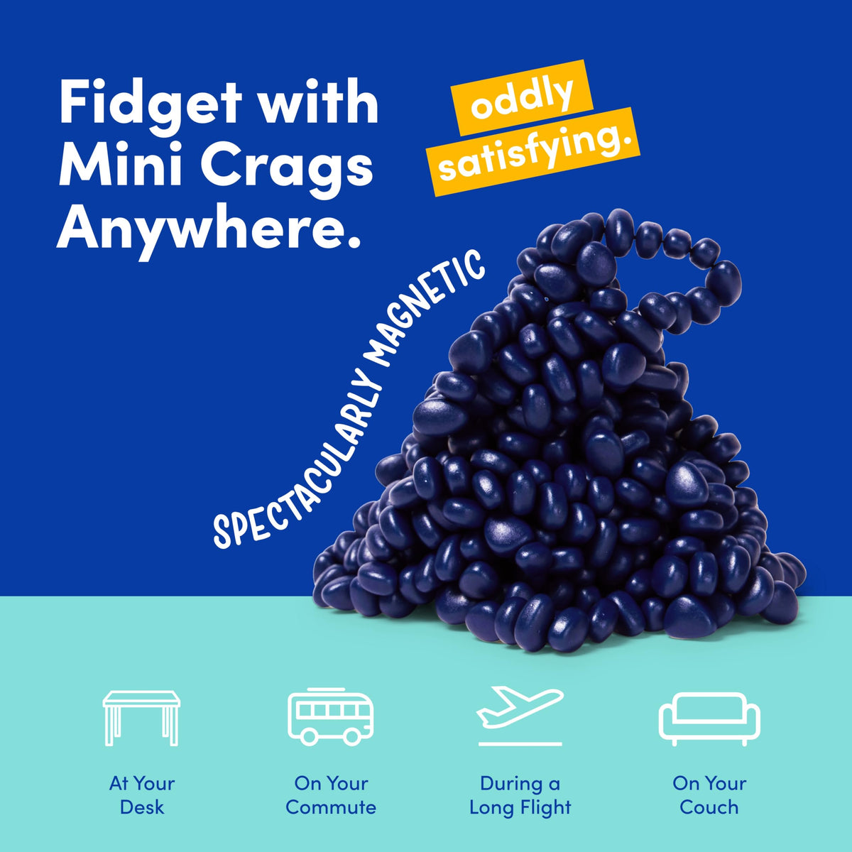Speks Crags Magnetic Thinking Putty, Sensory Tool for Stress Relief