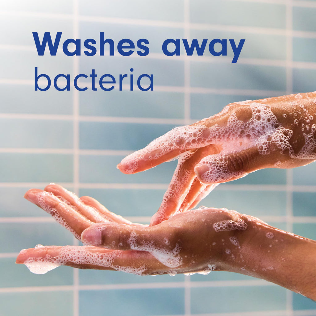 Softsoap Antibacterial Hand Soap Refill, White Tea & Berry Scent, 50 fl oz | Liquid, Paraben-Free, Phthalate-Free, Washes Away Germs, for Bathroom & Kitchen, Daily Handwashing, Gentle on Hands