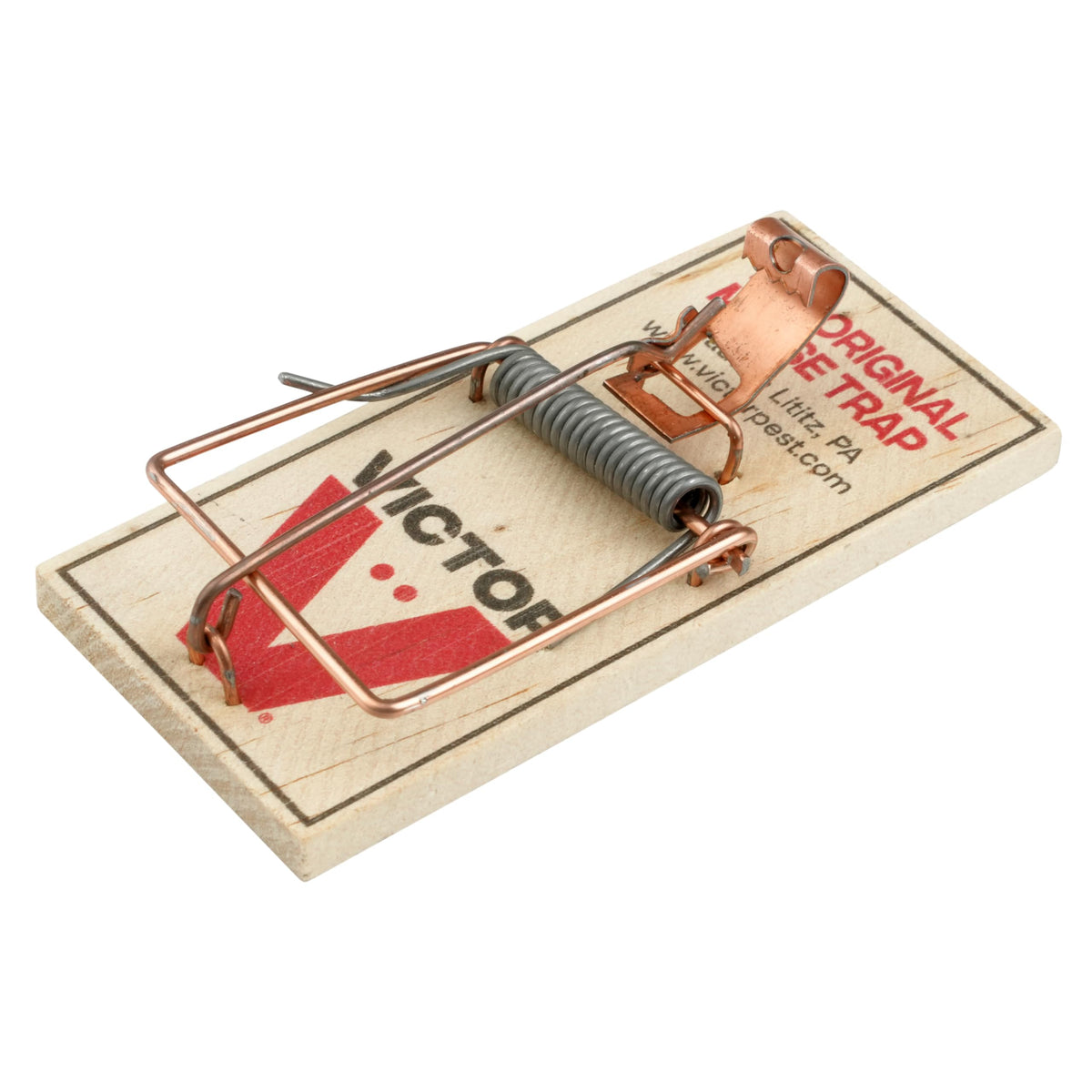 Victor Metal Pedal Mouse Traps, 12-Pack, Reusable Wooden Snap Traps | FSC Certified Wood, Indoor Mice Control Pest Elimination, Rodent Killer Control, Clean & Quick Trapping, Mice Traps for House