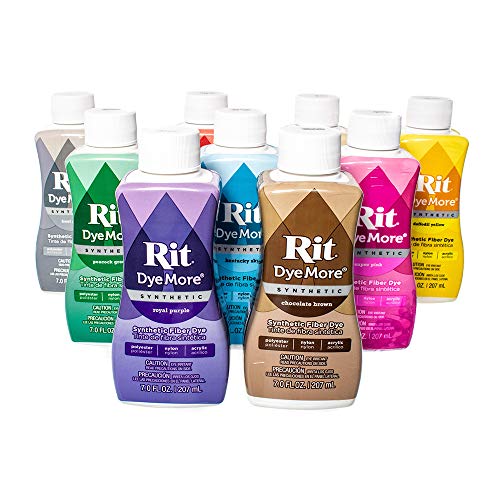 Rit DyeMore 7 Oz. Synthetic Liquid Fiber Dye for Clothing, Décor, and Crafts – Kentucky Sky (1 Pack)