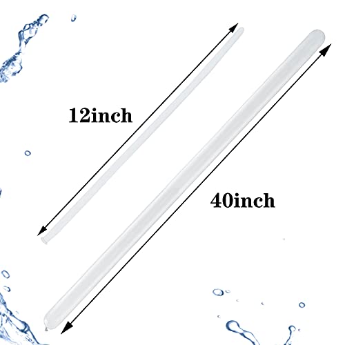 100Pcs clear 260 Balloons Clear Long Skinny Latex Balloon for Animal Ballons, Premium Quality Balloons for Beginners Baloons Making Kid's Carnivals Party Decoartion