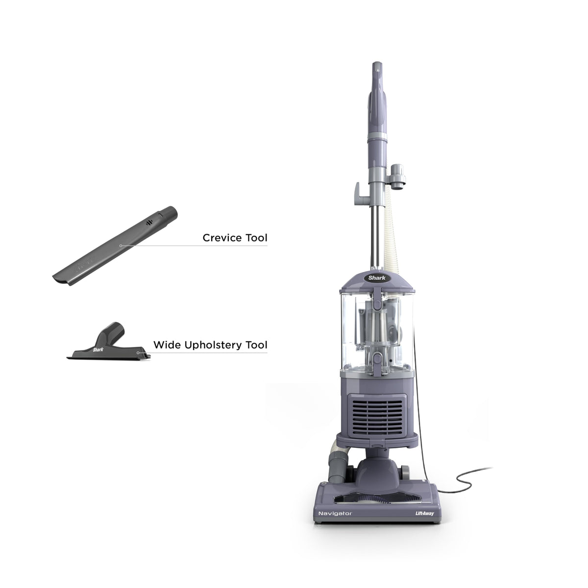 Shark Navigator Lift-Away Upright Vacuum Cleaner, HEPA, Lavender, NV352 | Carpet, Area Rug & Hard Floor Cleaning, XL Dust Cup, Lightweight with Swivel Steering, Crevice Tool & Wide Upholstery Tool​