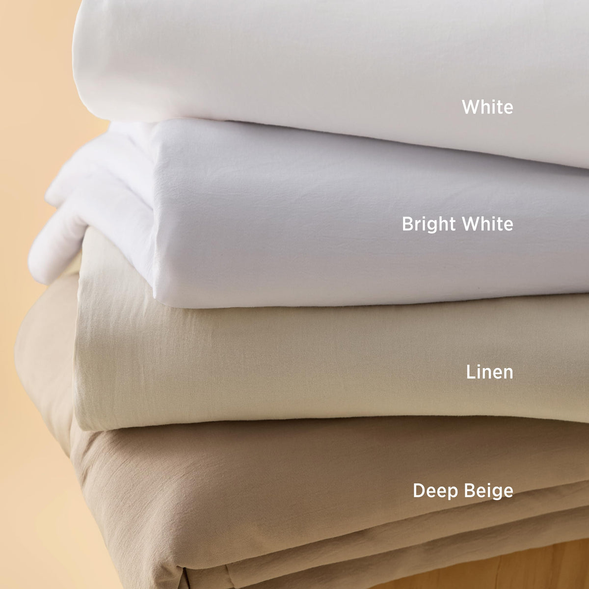 Bedsure Prewashed Duvet Cover Queen, Bedding Set with Zipper Closure, White | Ultra Soft, Relaxed Texture, Breathable Comfort, Hidden Zipper, 8 Corner Ties, Easy Care, OEKO-TEX Certified, Year-Round Use