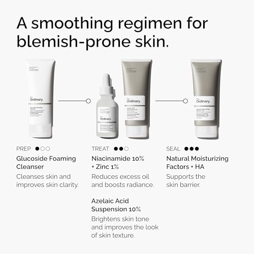 The Ordinary Azelaic Acid Suspension 10%, Formula for Uneven and Blemish-Prone Skin