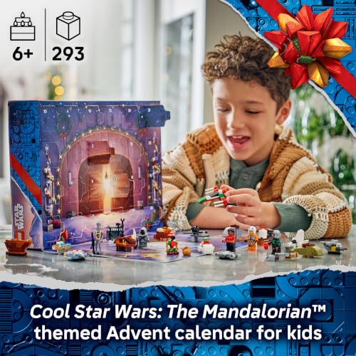 LEGO Star Wars Advent Calendar 2026 75456 | Christmas Advent Calendar for Kids, Building Toy, Boys & Girls, Ages 6+, Festive Star Wars Minifigures, 293 pieces