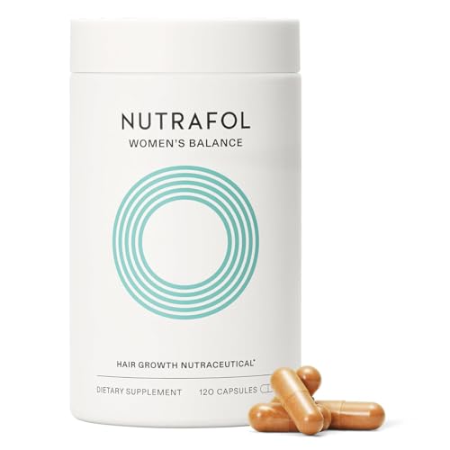 Nutrafol Women's Balance Hair Growth Supplements, Age 45+, 1-Month Bottle | #1 Dermatologist-Recommended Hair Growth Supplement Brand, Clinically Tested for Visibly Thicker Hair and Scalp Coverage