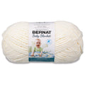 Bernat Baby Blanket Big Ball Vanilla | #6 Super Bulky Yarn, 100% Polyester, Soft Baby Blanket Yarn for Crochet, Knitting & Crafts, 220yds, 300g/10.5oz, 1 Pack