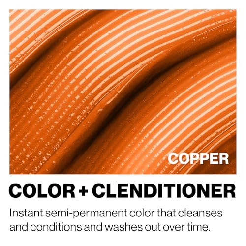 Keracolor Color + Clenditioner, Semi-Permanent Hair Color, 23 Shades | Color depositing conditioner softens & tones while cleansing, deposit-only hair dye with keratin, coconut oil & shea butter