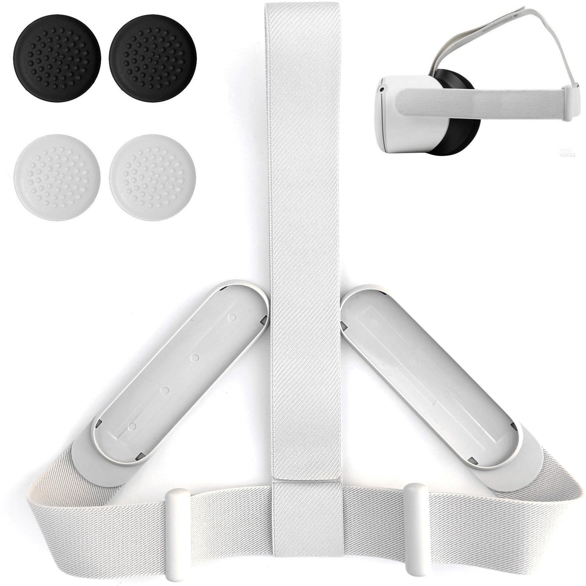 Original Head Strap for Oculus Quest 2 Headset, Replacement Headstrap for Meta Quest 2 PC Virtual Reality Headsets VR Accesories Made of Premium Material