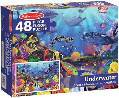 Melissa & Doug Underwater Floor Puzzle - 48 Pieces
