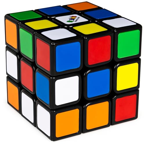 Rubik's Cube The Original 3x3 Puzzle Cube & Brain Teaser Fidget Toy | The World's Best-Known Puzzle, An Iconic STEM Toy That Enhances Spatial Awareness & Algorithmic Thinking Skills, Ages 8+