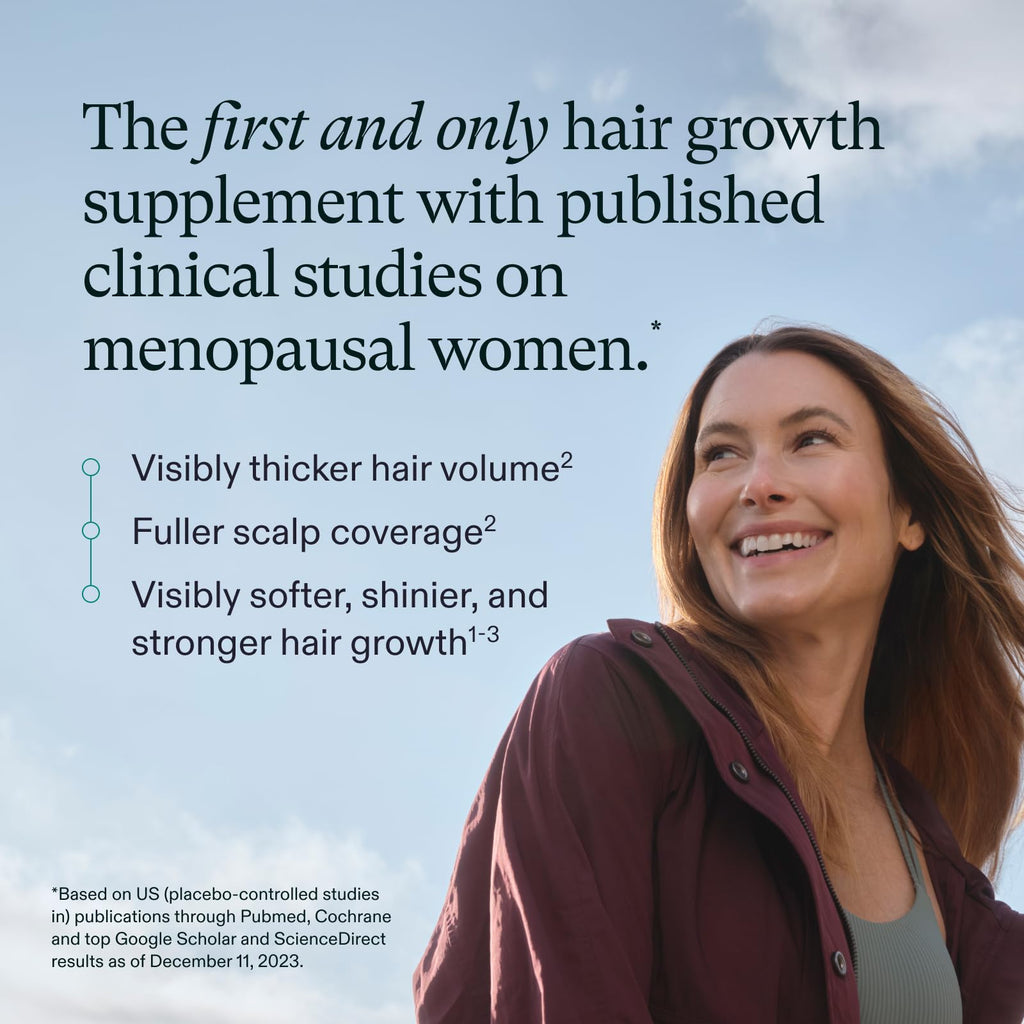 Nutrafol Women's Balance Hair Growth Supplements, Age 45+, 1-Month Bottle | #1 Dermatologist-Recommended Hair Growth Supplement Brand, Clinically Tested for Visibly Thicker Hair and Scalp Coverage