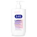 E45 Moisturising Lotion 500 ml for Dry & Sensitive Skin - Long-Lasting Hydration Protect from Dryness, Reduce Redness - Dermatological Body Moisturiser Lotion - Body Lotion - Daily Moisturiser