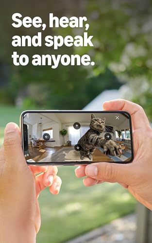 Ring Pan-Tilt Indoor Cam — See all around your home or business with 360° pan coverage, HD video, plus Two-Way Talk (2024 release), White