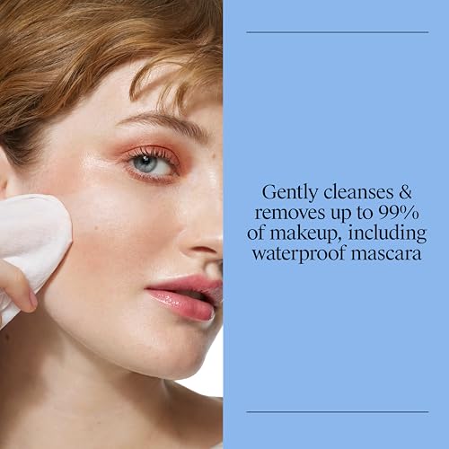 Neutrogena Makeup Remover Towelettes, Daily Single Face Towelettes, 20 Ct | Makeup Remover, Makeup Removing Cleansing Wipes, Suitable for Dirt & Oil Removal, Alcohol-Free