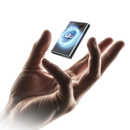 Magnetic Voice Activated Recorder - (7000 Hours) Voice Recorder with DSP 5.0-AI Noise Cancellation - 64GB Portable Recording Device, Voice Recorder with Playback for Work, Meetings, Lectures