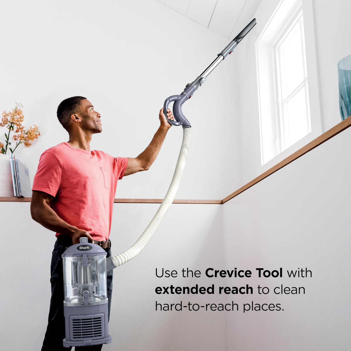 Shark Navigator Lift-Away Upright Vacuum Cleaner, HEPA, Lavender, NV352 | Carpet, Area Rug & Hard Floor Cleaning, XL Dust Cup, Lightweight with Swivel Steering, Crevice Tool & Wide Upholstery Tool​