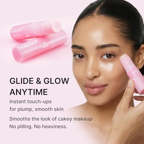 medicube PDRN Collagen Volume Multi Balm Stick, Firming Face & Body Balm | Volufiline, NAD Stick Balm for the Look of Fine Lines, Under-Eyes, Neck, Plumping & Radiance for Line Care, Korean Skincare