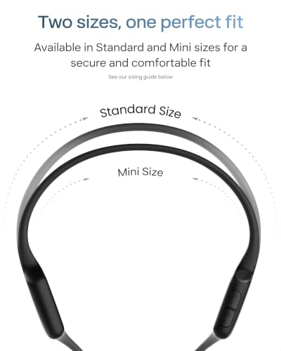 SHOKZ OpenRun Air 2 Bone Conduction Open-Ear Bluetooth Headphones，Black | Bundle with Hair Band；26.4g lightweight; Secure fit; PremiumPitch 3.0 sound; IP67; 10H battery; Running/cycling/hiking
