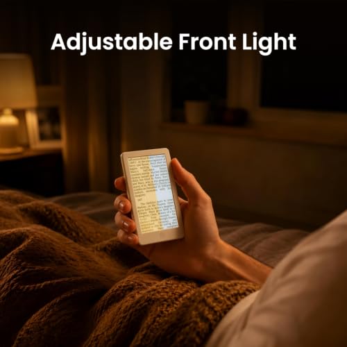 XTEINK X4 Pro 4.3" ebook Reader with Front Light & Touchscreen, Space Black | 4.3" E-Book reader with adjustable front light, touch/gesture control, physical buttons, 1100mAh battery & magnetic charging