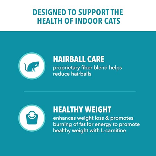 IAMS Proactive Health Indoor Dry Cat Food, Chicken & Turkey, 7 lb | Vet-recommended, Real Chicken #1 Ingredient, Proprietary Fiber Blend, Prebiotics for Healthy Digestion, Hairball Control