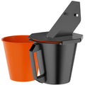 Upgraded Grease Bucket with Lid & Silicone Liner, Drip Bucket for Traeger | Accessories for Traeger, Smoker Drip Bucket for Traeger, Pit Boss, Z Grills, Recteq and More,Grease Bucket for Pellet Grill