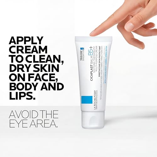 La Roche-Posay Cicaplast Balm B5, Barrier Repair Cream for Dry Skin | Skin healing cream with centella asiatica, shea butter & panthenol. Multi-purpose face, body & hand balm. Baby safe.