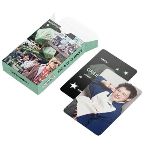 KPOPBTS Cortis 60 PCS Photocards and 32 PCS Stickers KPOP Album GREENGREEN Merch Cards Lomo Card Set, Gift for COER‌ Boys and Girls