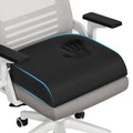 TranquilRelax 3-Inch Memory Foam Seat Cushion for Office Chair, Large | Black Chair Pad with Medium-Firm Support, Washable Mesh Cover & Non-Slip Base for Office Chairs, Car Seats & Short Drivers