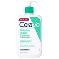 CeraVe Foaming Facial Cleanser, Gentle Cleanser for Oily Skin, 16fl oz | Skin Care with Hyaluronic Acid & Niacinamide, Makeup Remover, Daily Face Wash For Men & Women, Fragrance Free, Oil Control