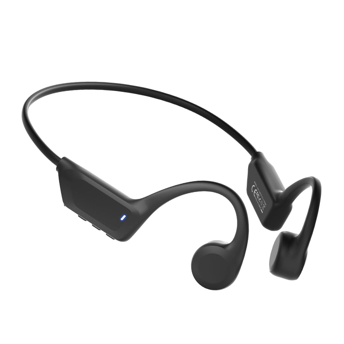 New Waterproof Open-Ear Bone Conduction Headphones - Bluetooth 6.0, Long Battery Life, Ultra-Light Wireless Headset with Stable Connection, Ideal for Running, Cycling, Workout, Hiking
