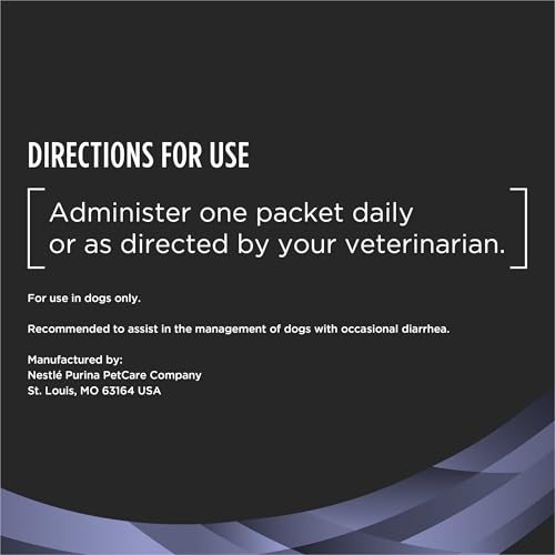 Purina Pro Plan Veterinary Supplements FortiFlora Dog Probiotic Supplement | FortiFlora Probiotic Supplement with strain of probiotics promotes intestinal health and can help management of diarrhea