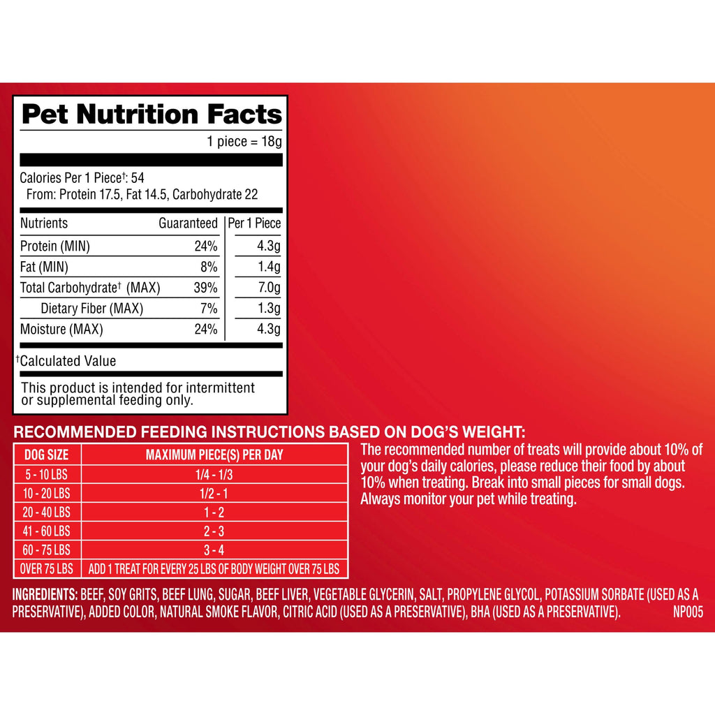 Pup-Peroni Original Beef Recipe Dog Treats, 38 Oz. Bag