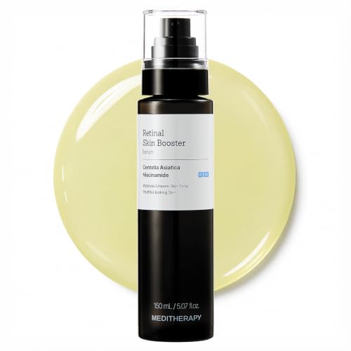 MEDITHERAPY Retinal Skin Booster Face&Body Serum for Uneven Skin 5.07 fl.oz | Retinal, Niacinamide - Pore Refining, Skin Firming & Signs of Aging, Gentle Daily Formula, Korean Skincare