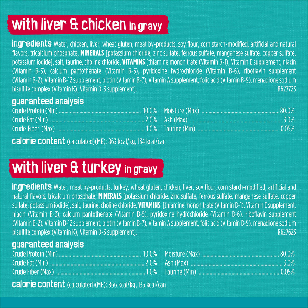 Friskies Purina Tasty Treasures Cat Food, Prime Filets Variety, (12) 5.5 oz | Chicken and tuna, chicken, ocean fish and turkey wet cat food in gravy or sauce, 100% complete & balanced for adult cats