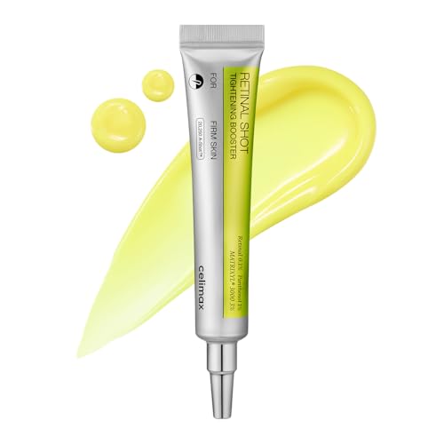 celimax The Vita A Retinal Shot Tightening Booster (0.51 fl.oz) | 0.1% Retinal, 3% Matrixyl, High-Strength Retinoid, Anti Aging, Pore Minimizer, Fine Lines, Skin Firming, Korean Skin Care