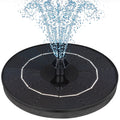 Mademax Upgraded Solar Fountain with 4 Easy Install Nozzle and Fixer, Solar Powered Fountain Pump for Bird Bath, Garden, Pond, Pool, Fish Tank, Outdoor