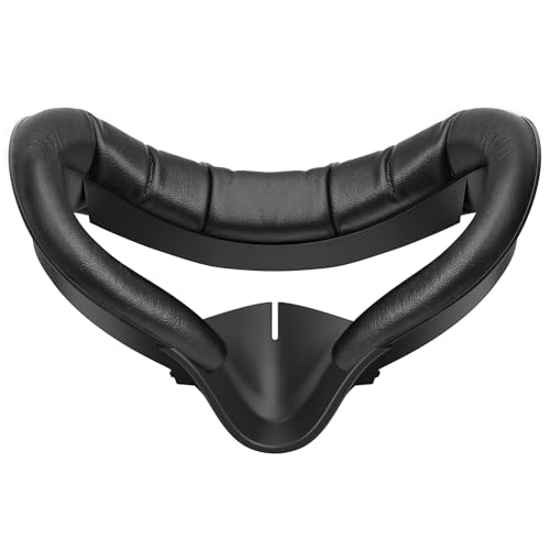 Face Cushion Pad for Meta Quest 2 VR Facial Interface Replacement PU Leather Foam for Oculus Quest 2 Vr Cover