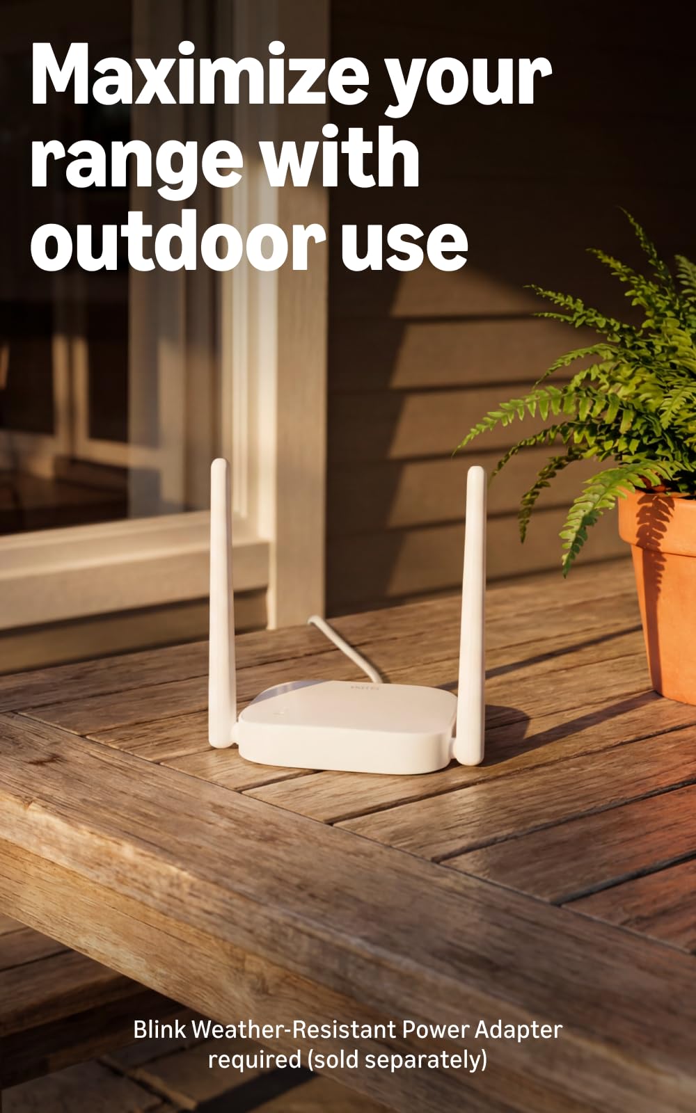 Blink Outdoor XR+ and Battery Doorbell 2K+ — Extended range wireless Outdoor 4 camera and 2K battery doorbell. Sync Module XR+ included — 2 camera system + doorbell