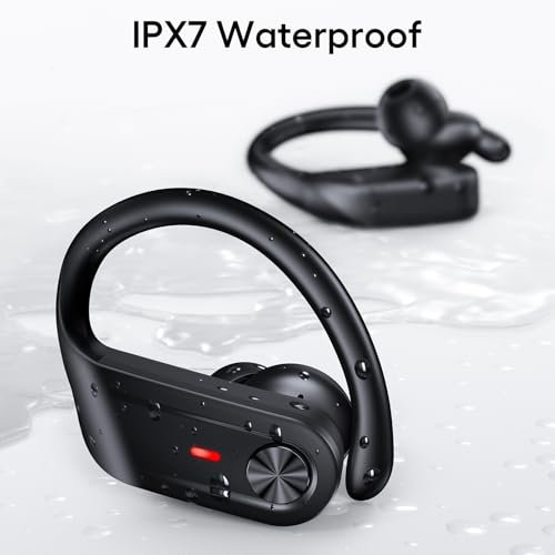 TAGRY Hybrid Active Noise Cancelling Wireless Ear Buds 80 Hrs Playtime Hi-Res Stereo Quality Bluetooth Earbuds with Transparency Mode Headphones Bluetooth Earhooks ANC Earphones for Work