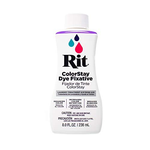 Rit Dye – 8 Oz. Liquid Fabric Dye for Clothing, Décor, and Crafts – Fixative Dye (1 Pack)