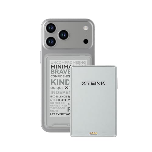 XTEINK X3 3.7" Pocket E-Ink eBook Reader,58g,Magnetic, Mini Ereader Devices | Ultra-thin 0.2" design with magnetic pogo-pin charging, gyroscope page-turn, 16GB storage, and distraction-free reading