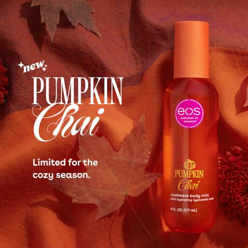 eos Pumpkin Chai Fine Fragrance Body Mist - Fall Body Spray, 6 fl oz