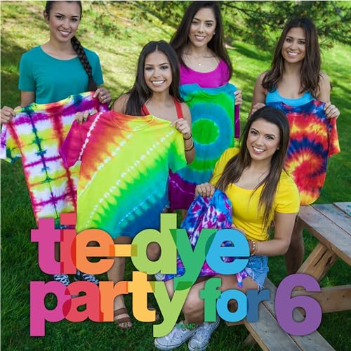 Tulip One-Step Tie-Dye Kit, 18 Bottles, 14 Colors, Fabric Dye for Shirts | Rainbow Tie Dye Party Supplies for Kids, Adults & Group Crafts, 2.75 fl oz Bottles