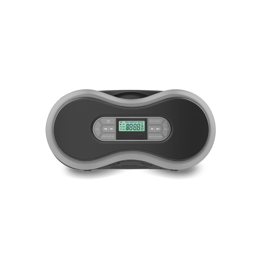 Core Innovations Portable Bluetooth CD Boombox with Digital FM Radio