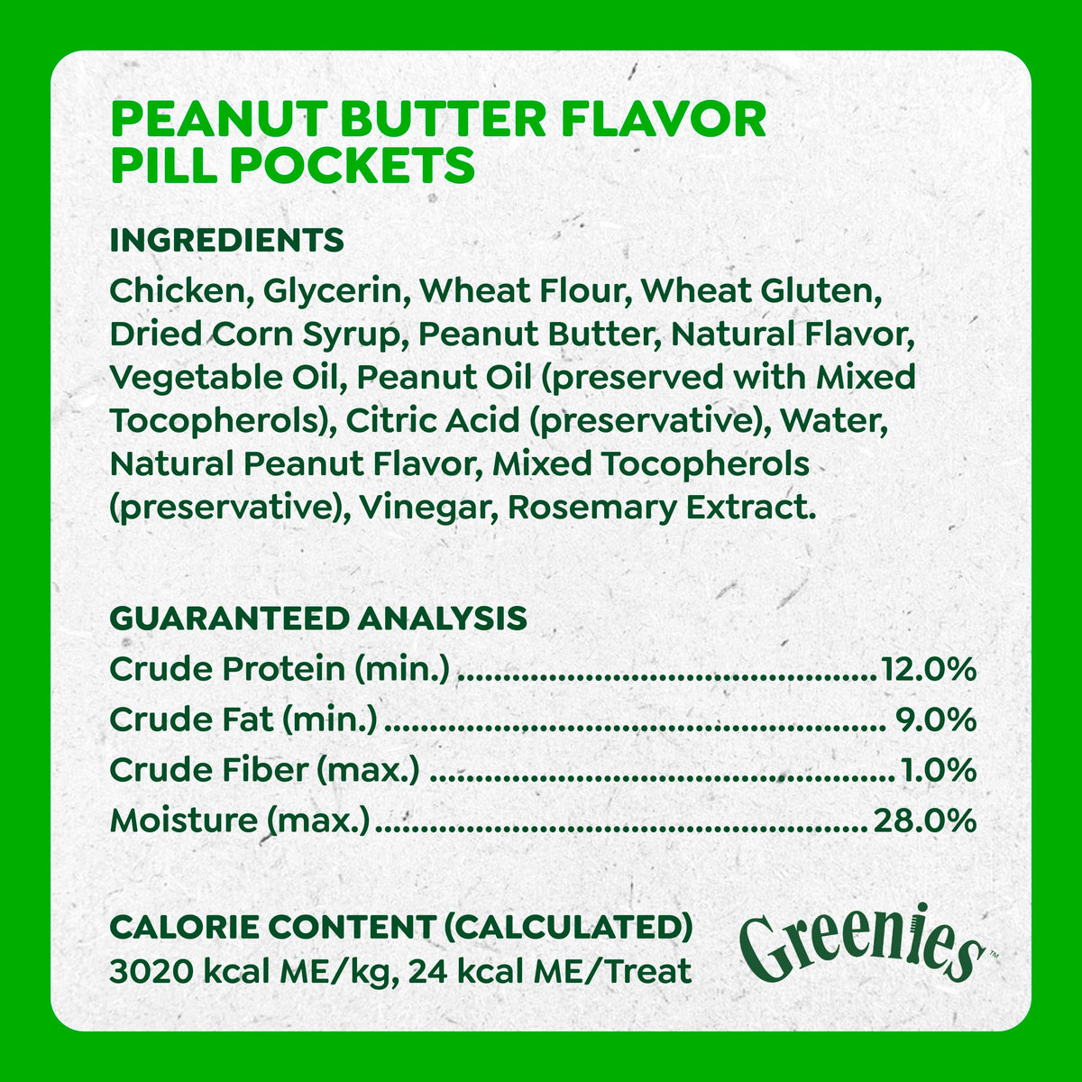 Greenies Pill Pockets Large Size Dog Treats, Peanut Butter, 7.9 oz | Vet-recommended, masks pill smell & taste, moldable texture, capsule size, natural ingredients, no fillers, 7.9 oz. pouch