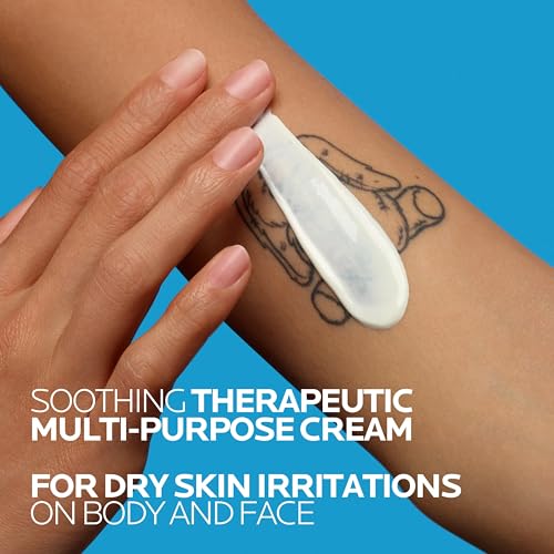 La Roche-Posay Cicaplast Balm B5, Barrier Repair Cream for Dry Skin | Skin healing cream with centella asiatica, shea butter & panthenol. Multi-purpose face, body & hand balm. Baby safe.